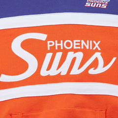 Phoenix Suns Head Coach Pullover Hoodie Orange/Purple - Mitchell & Ness outlet