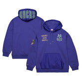 Milwaukee Bucks Team OG 2.0 Vintage Logo Fleece Pullover Hoodie Purple - Mitchell & Ness