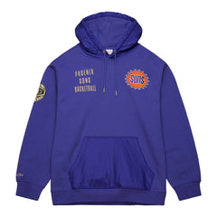 Phoenix Suns Team OG 2.0 Vintage Logo Fleece Pullover Hoodie Purple - Mitchell & Ness