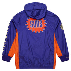 Phoenix Suns Team OG 2.0 Vintage Logo Anorak Windbreaker Quarter-Zip Jacket Purple - Mitchell & Ness