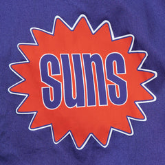 Phoenix Suns Team OG 2.0 Vintage Logo Anorak Windbreaker Quarter-Zip Jacket Purple - Mitchell & Ness