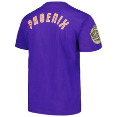 Phoenix Suns Hardwood Classics Team OG 2.0 Premium Vintage Logo T-Shirt Purple - Mitchell & Ness