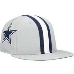 Dallas Cowboys New Era Helmet 9FIFTY Snapback Hat - Gray Hats