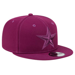 Dallas Cowboys New Era Tonal Color Pack 9FIFTY Snapback Hat - Purple Hats