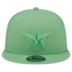 Dallas Cowboys New Era Tonal Color Pack 9FIFTY Snapback Hat - Green Hats