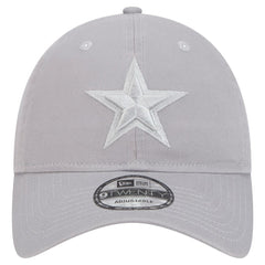 Dallas Cowboys New Era Tonal Color Pack 9TWENTY Adjustable Hat - Gray Hats