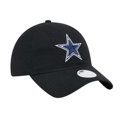 Dallas Cowboys New Era Women's Main 9TWENTY Adjustable Hat - Black Hats