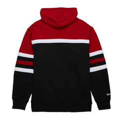 Chicago Blackhawks Mitchell & Ness Head Coach Pullover Hoodie - Black/Red | US 201112911