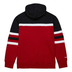 Detroit Red Wings Mitchell & Ness Head Coach Pullover Hoodie - Red/Black | US 201112913