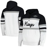 Los Angeles Kings Mitchell & Ness Head Coach Pullover Hoodie - White/Black | US 201112915