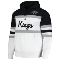 Los Angeles Kings Mitchell & Ness Head Coach Pullover Hoodie - White/Black | US 201112915