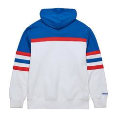 New York Rangers Mitchell & Ness Head Coach Pullover Hoodie - White/Blue | US 201112918