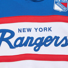 New York Rangers Mitchell & Ness Head Coach Pullover Hoodie - White/Blue | US 201112918