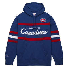 Montreal Canadiens Mitchell & Ness Head Coach Pullover Hoodie - Navy | US 201112919