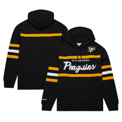 Pittsburgh Penguins Mitchell & Ness Head Coach Pullover Hoodie - Black | US 201112926