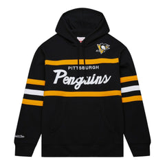 Pittsburgh Penguins Mitchell & Ness Head Coach Pullover Hoodie - Black | US 201112926
