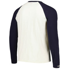 Seattle Kraken Mitchell & Ness Legendary Slub Vintage Raglan Long Sleeve T-Shirt - Cream | US 201112934