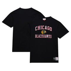 Chicago Blackhawks Mitchell & Ness Legendary Slub T-Shirt - Black | US 201112946