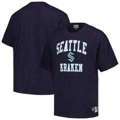 Seattle Kraken Mitchell & Ness Legendary Slub T-Shirt - Deep Sea Blue | US 201112954