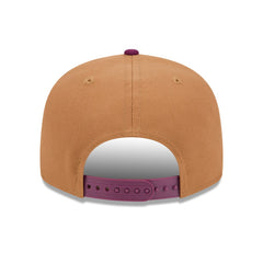 Los Angeles Angels New Era Color Pack Two-Tone 9FIFTY Snapback Hat - Brown/Purple Hats