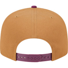 Los Angeles Dodgers New Era Color Pack Two-Tone 9FIFTY Snapback Hat - Brown/Purple Hats