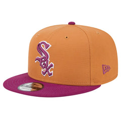Chicago White Sox New Era Color Pack Two-Tone 9FIFTY Snapback Hat - Brown/Purple Hats