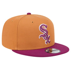 Chicago White Sox New Era Color Pack Two-Tone 9FIFTY Snapback Hat - Brown/Purple Hats