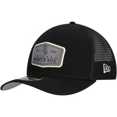 Chicago White Sox New Era Labeled 9SEVENTY Stretch-Snap Adjustable Hat - Black Hats