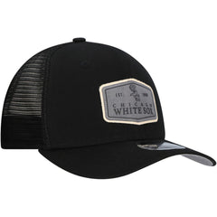 Chicago White Sox New Era Labeled 9SEVENTY Stretch-Snap Adjustable Hat - Black Hats