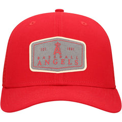 Los Angeles Angels New Era Labeled 9SEVENTY Stretch-Snap Adjustable Hat - Red Hats