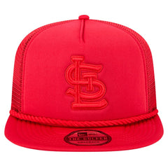 St. Louis Cardinals New Era Tone Foam Meshback Golfer Snapback Hat - Red Hats