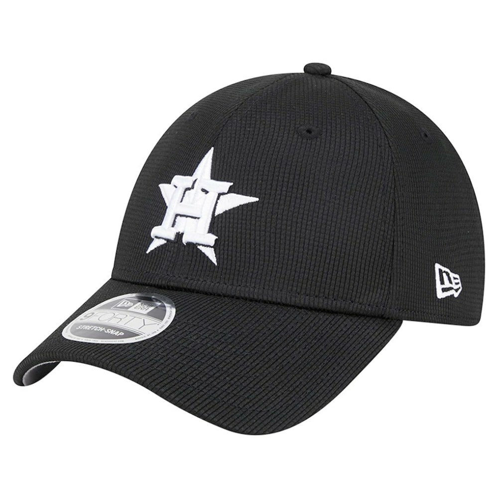 Houston Astros New Era Pivot 9FORTY Adjustable Hat - Black Hats