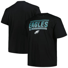 Philadelphia Eagles Big & Tall Pop T-Shirt - Black T-shirts