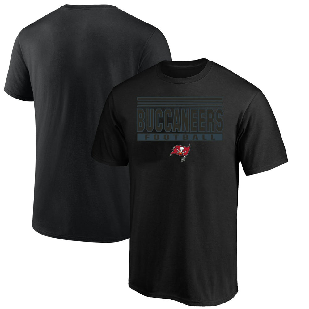 Tampa Bay Buccaneers Big & Tall Pop T-Shirt - Black T-shirts