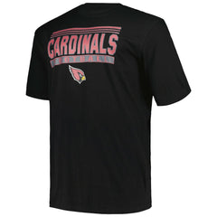 Arizona Cardinals Big & Tall Pop T-Shirt - Black T-shirts