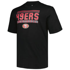 San Francisco 49ers Big & Tall Pop T-Shirt - Black T-shirts