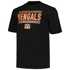 Cincinnati Bengals Big & Tall Pop T-Shirt - Black T-shirts