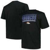 Denver Broncos Big & Tall Pop T-Shirt - Black T-shirts
