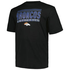 Denver Broncos Big & Tall Pop T-Shirt - Black T-shirts