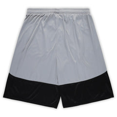New Orleans Saints Big & Tall Team Logo Shorts - Black Shorts