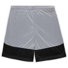 Pittsburgh Steelers Big & Tall Team Logo Shorts - Black Shorts