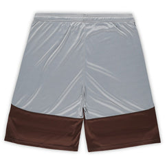 Cleveland Browns Big & Tall Team Logo Shorts - Brown Shorts