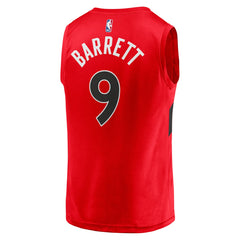 RJ Barrett Toronto Raptors Youth Fast Break Player Jersey Icon Edition Red - Fanatics