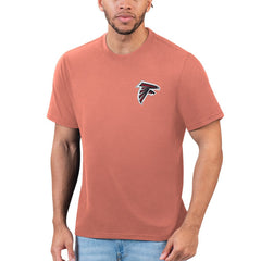 Atlanta Falcons Margaritaville T-Shirt - Orange T-shirts