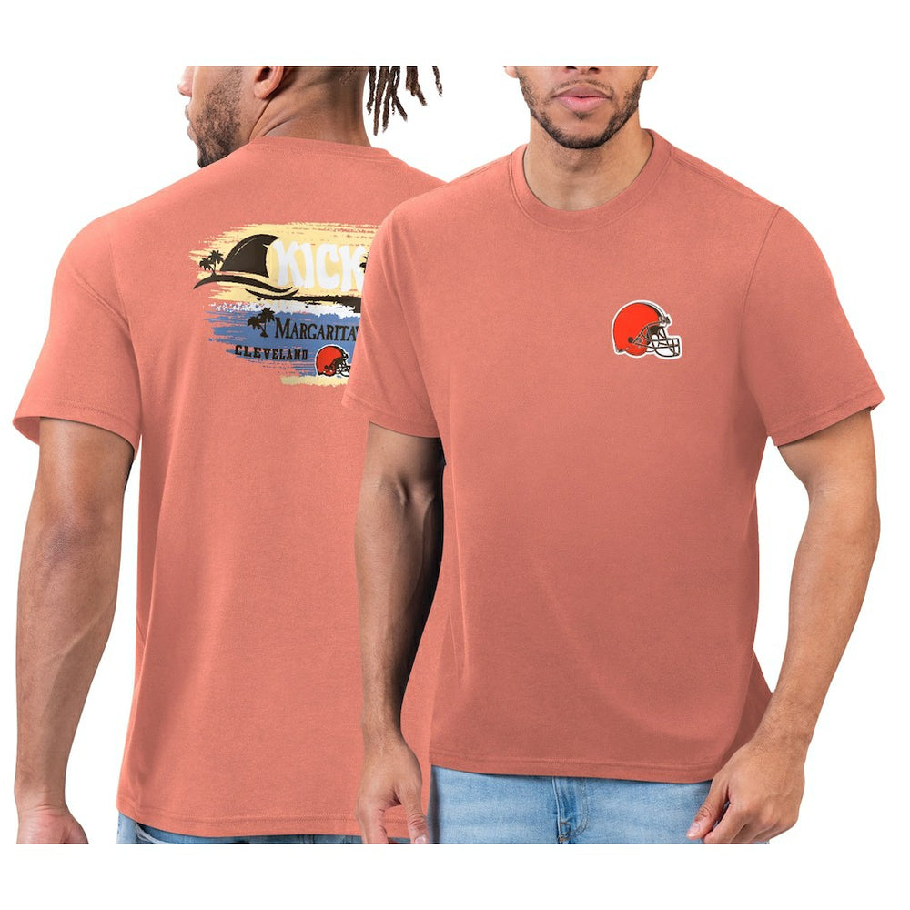 Cleveland Browns Margaritaville T-Shirt - Orange T-shirts