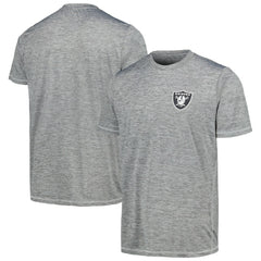 Las Vegas Raiders MSX by Michael Strahan Motion Space-Dye T-Shirt - Gray T-shirts