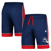 New York Giants Starter Vintage Fan Favorite Shorts - Royal/Red Shorts