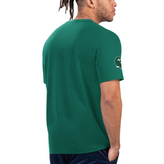 New York Jets Starter Finish Line Extreme Graphic T-Shirt - Green/White T-shirts