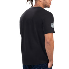 Las Vegas Raiders Starter Finish Line Extreme Graphic T-Shirt - Black/Silver T-shirts