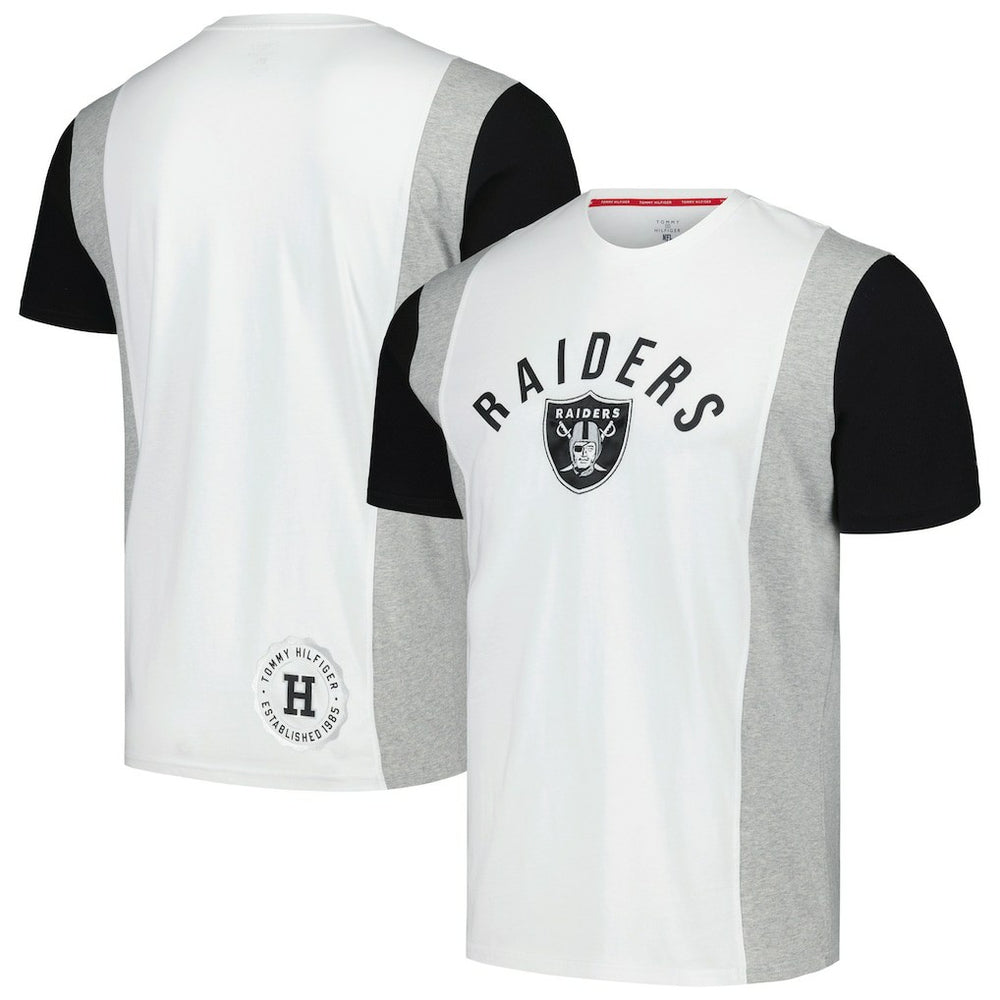 Las Vegas Raiders Tommy Hilfiger Philip T-Shirt - White T-shirts